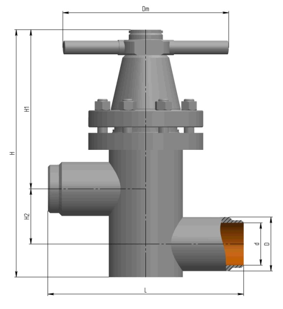 bellows valve  У26161-065М1| Picture