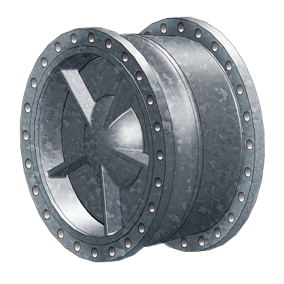 Severe Service Axial valve amk.сv.f.axis.700.16.200 DN700| Picture